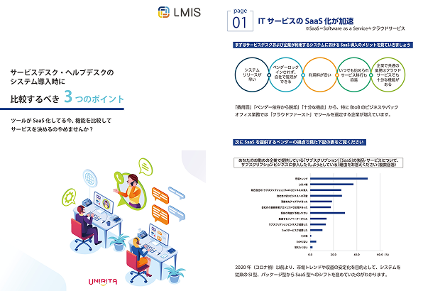 サービスデスク・ヘルプデスクのシステム導入時に比較するべき3つのポイント